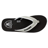 Las Vegas Raiders FOCO Contour Flip Flops Sandals