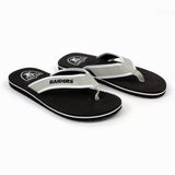 Las Vegas Raiders FOCO Contour Flip Flops Sandals