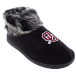 Oklahoma Sooners Faux Sheepskin Furry Top Slipper