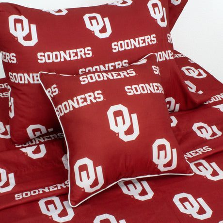 Oklahoma Sooners Decorative Pillow