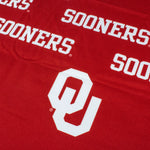 Oklahoma Sooners Fitted Table Cover / Tablecloth:  3 Sizes Available