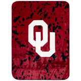 Oklahoma Sooners Huge Soft Plush Throw Blanket, 86" x 63"