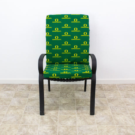 Oregon Ducks Two Piece Chair Cushion