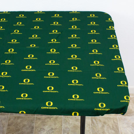 Oregon Ducks Fitted Table Cover / Tablecloth:  3 Sizes Available