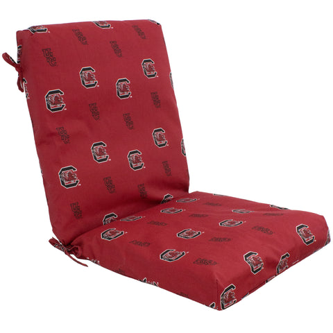 South Carolina Gamecocks Two Piece Chair Cushion