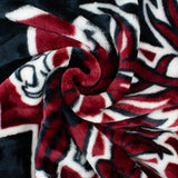 South Carolina Gamecocks Plush Throw Blanket, Bedspread, 86" x 63"