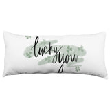 Lucky You Decorative Pillow, 2 Sizes, Made in the USA
