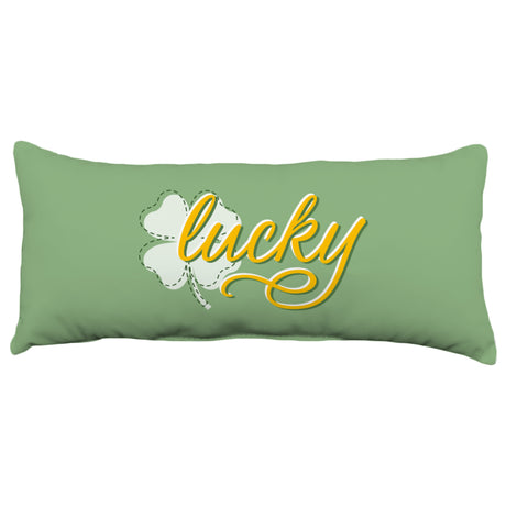Lucky Decorative Pillow, 2 Sizes, Made in the USA