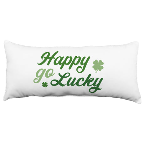 Happy Go Lucky Decorative Pillow, 2 Sizes, Made in the USA