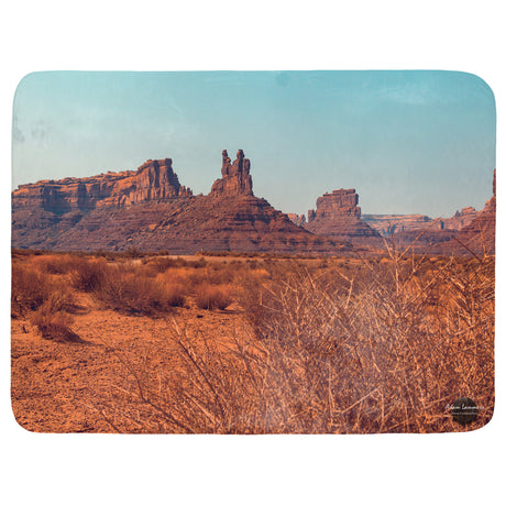Valley of the Gods Throw Blanket