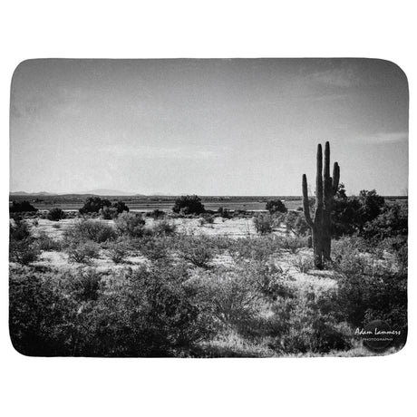 Sonoran Desert Saguaro Cactus Throw Blanket