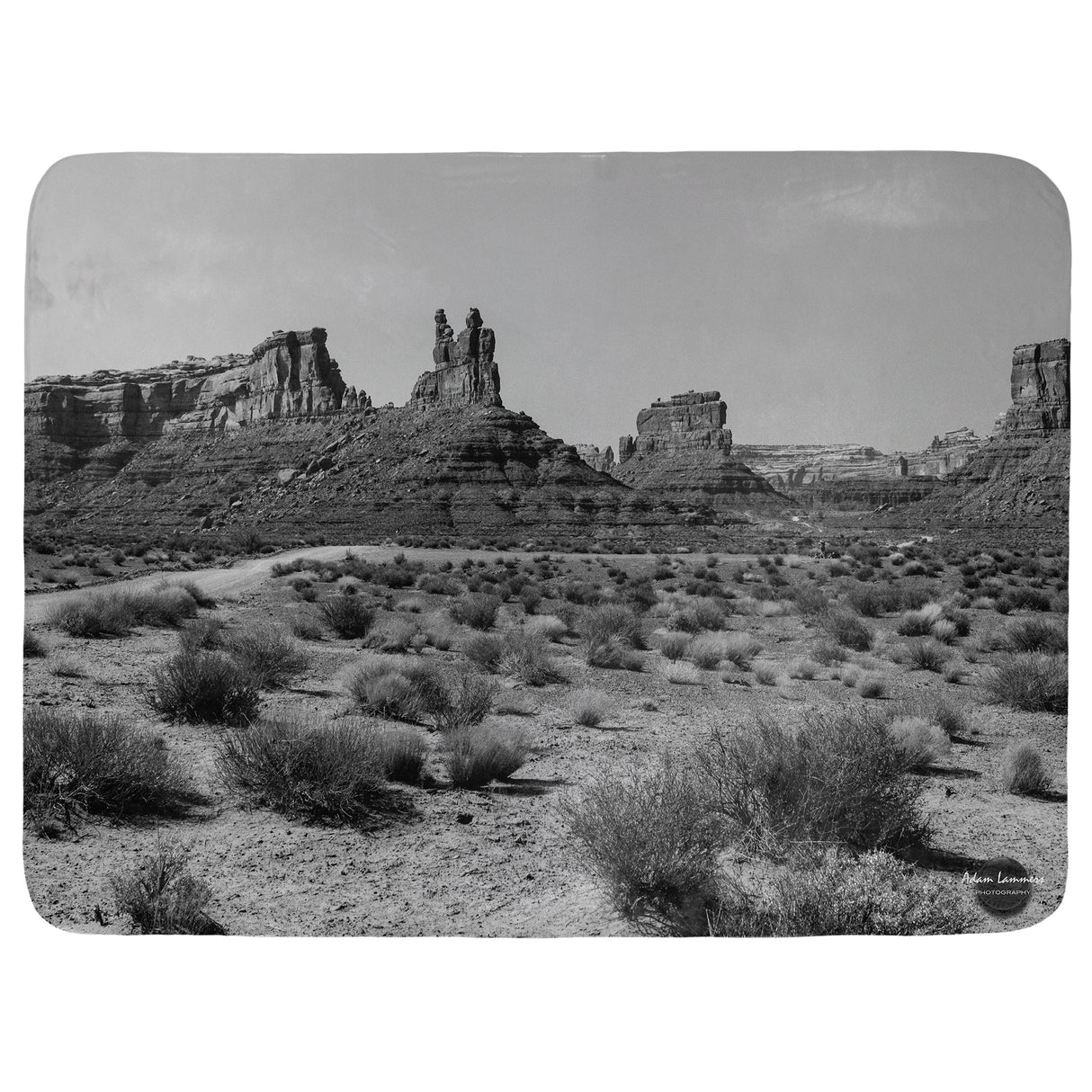 Valley of the Gods Throw Blanket