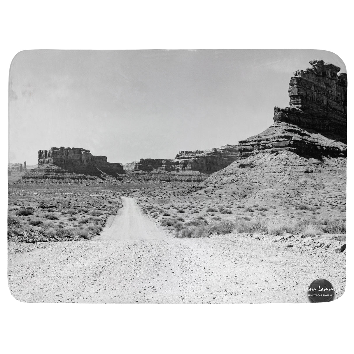 Valley of the Gods Throw Blanket