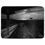 Highway Sunset Throw Blanket