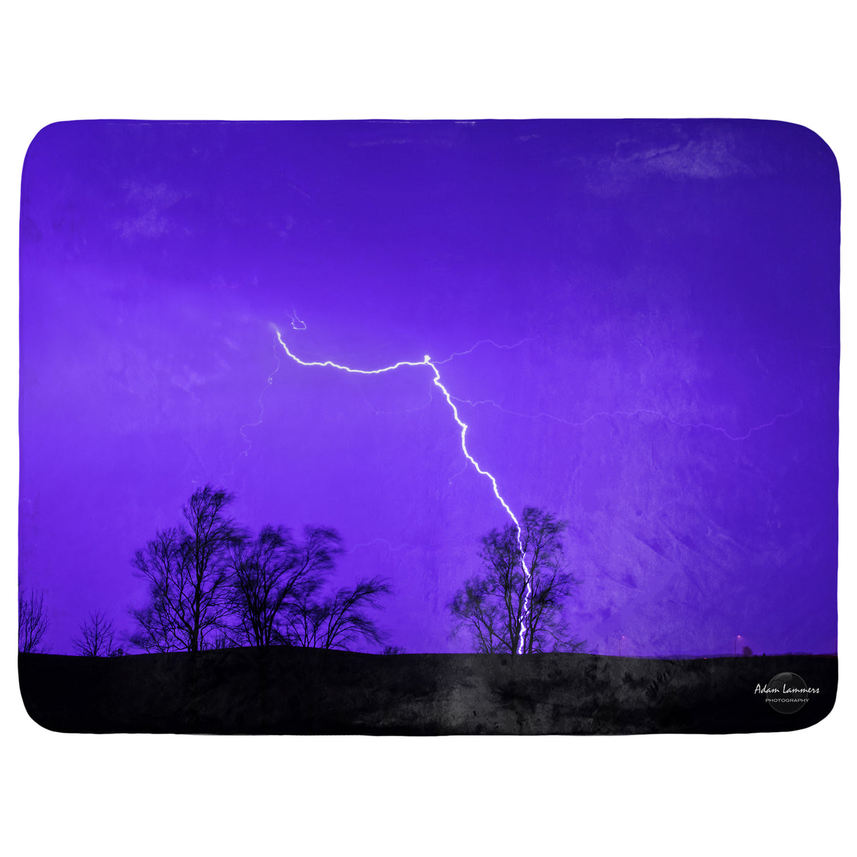 Lightning Throw Blanket