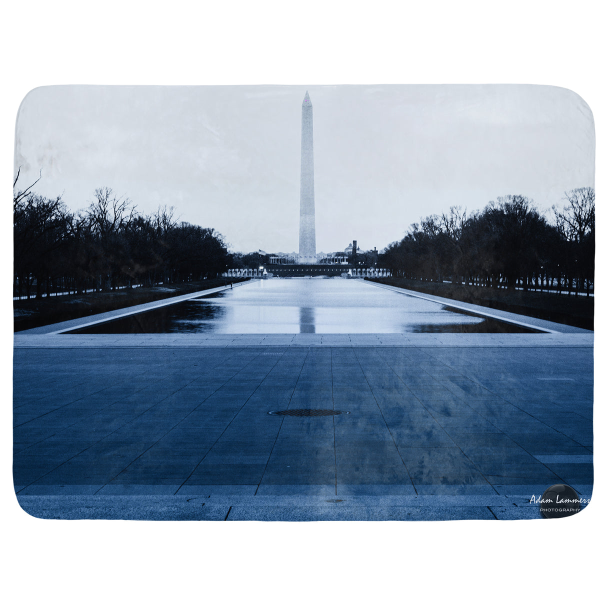 Washington Monument Throw Blanket