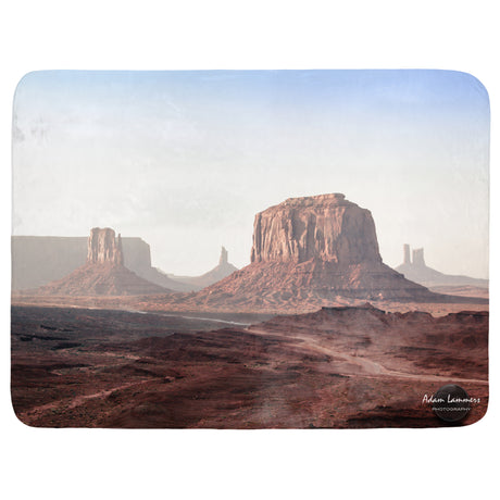 Monument Valley Throw Blanket