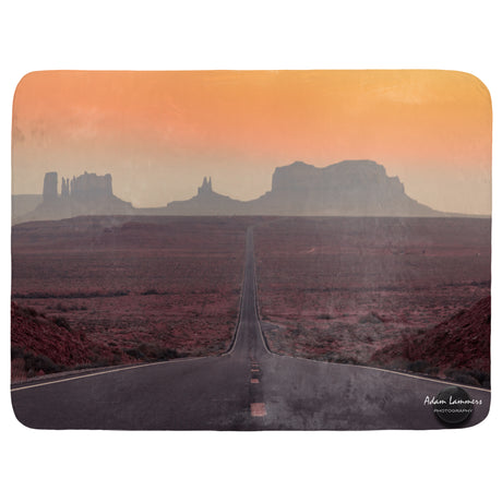 Monument Valley Throw Blanket