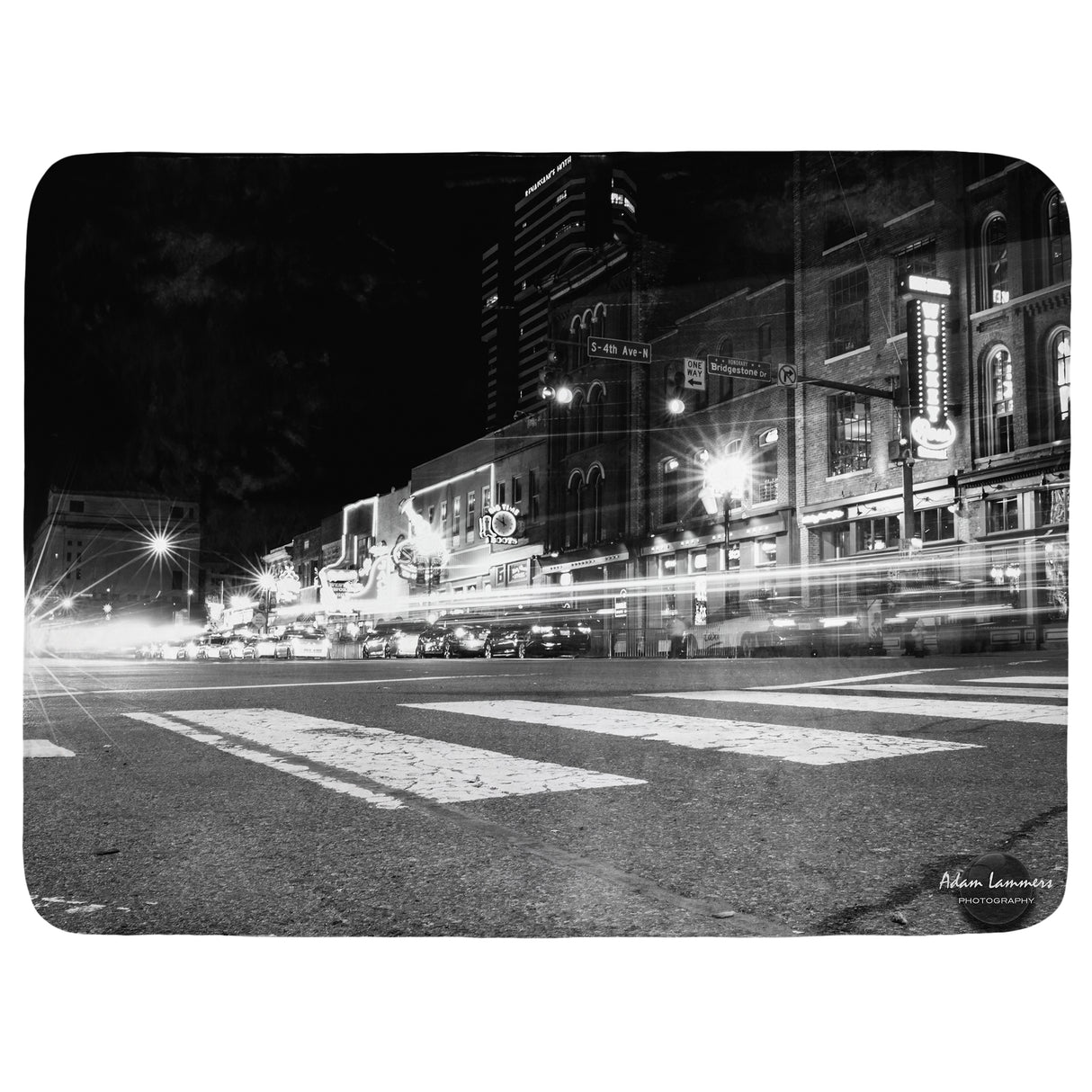Nashville, Tennessee Throw Blanket