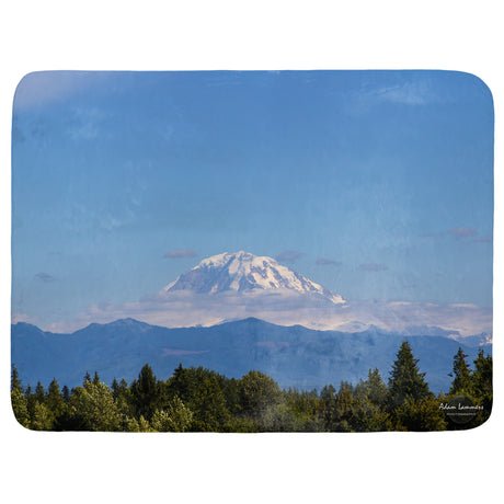 Mount Rainier Throw Blanket