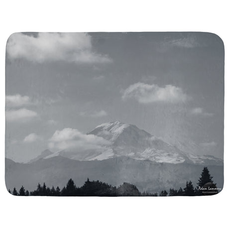 Mount Rainier Throw Blanket