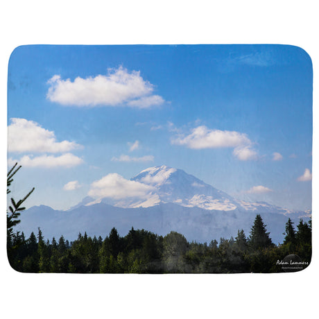 Mount Rainier Throw Blanket