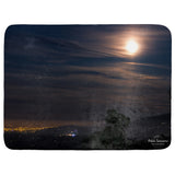City Night Sky Throw Blanket