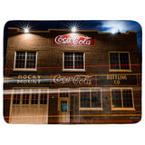 Rocky Mount Coca-Cola Bottling Co. Building Throw Blanket
