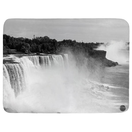 Niagara Falls Waterfall Throw Blanket
