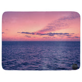 Sunset on the Atlantic Ocean, Bahamas Throw Blanket