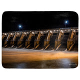 Gavins Point Dam Throw Blanket