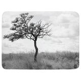 Landscape with Lone Tree Throw Blanket