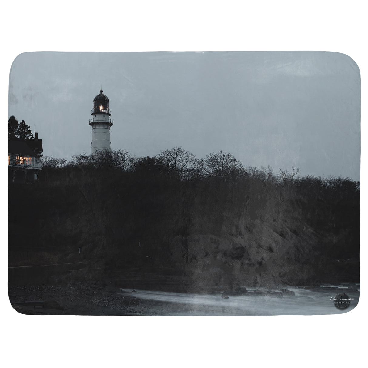 Lighthouse Throw Blanket