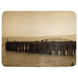 Torpedo Wharf, San Francisco, California Throw Blanket