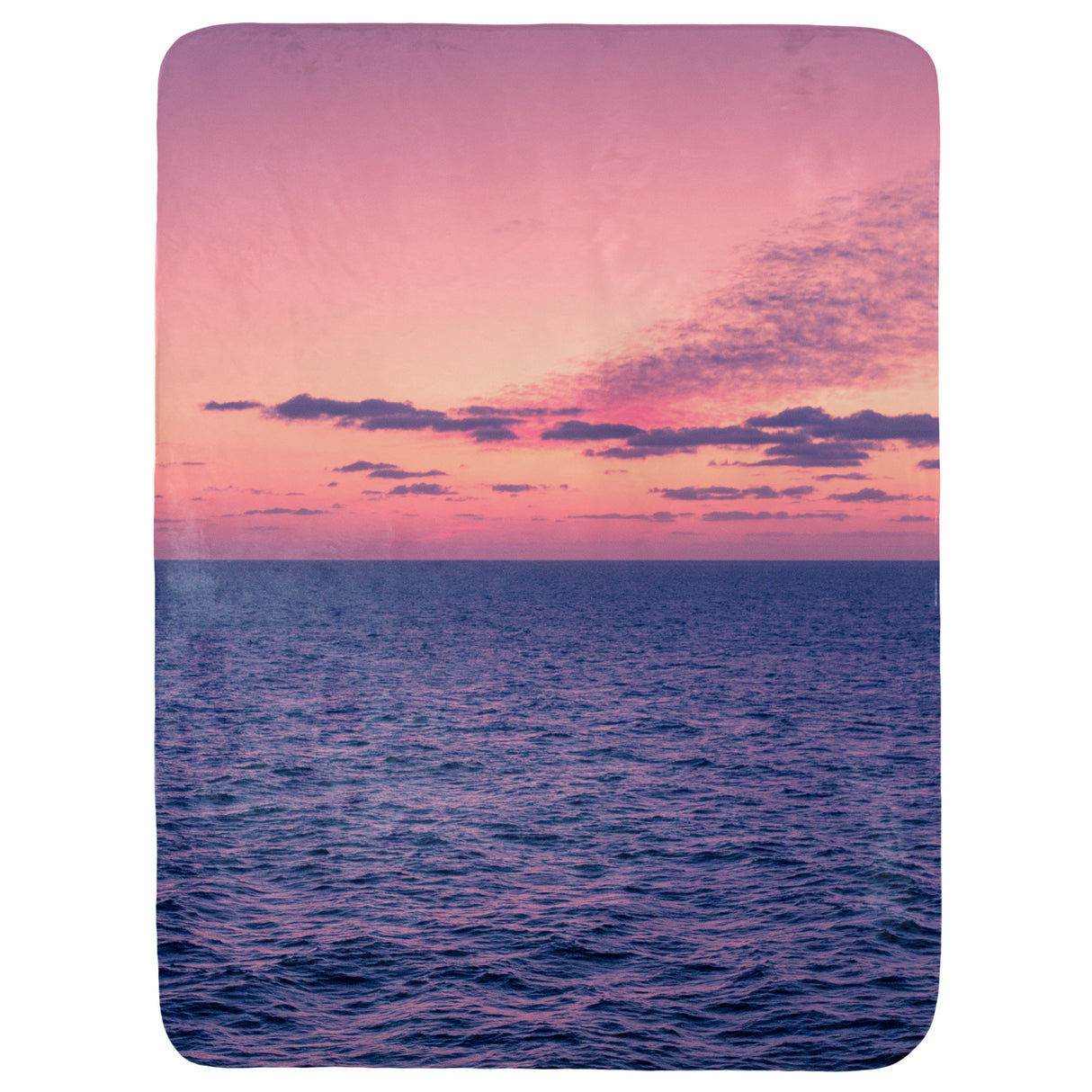 Sunset on the Atlantic Ocean, Bahamas Throw Blanket
