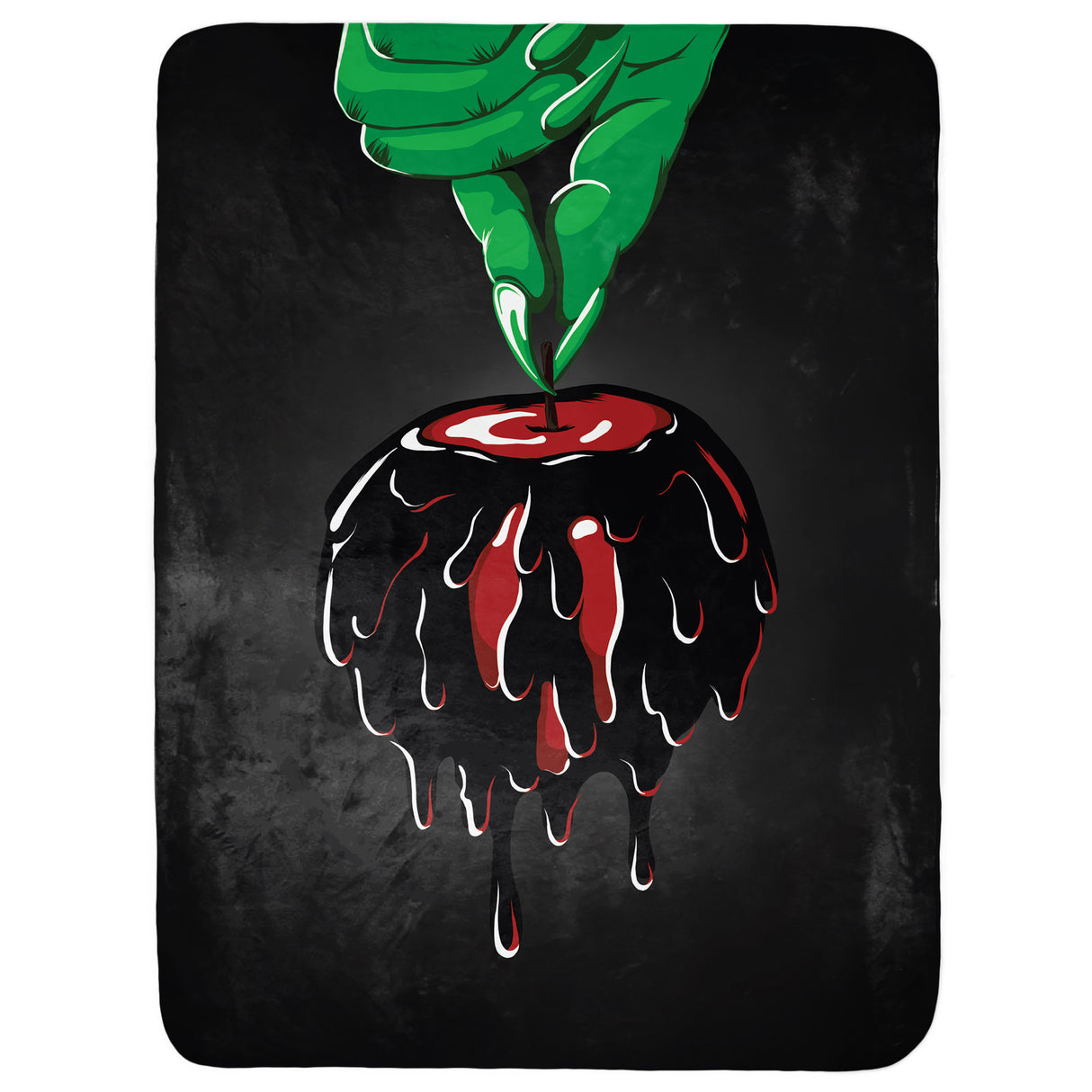 Candy Apple Throw Blanket