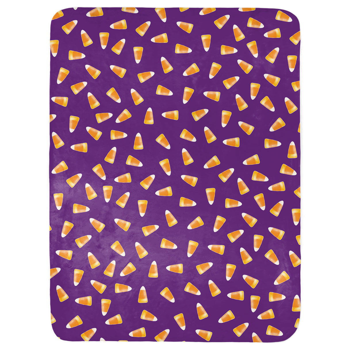 Candy Corn Throw Blanket