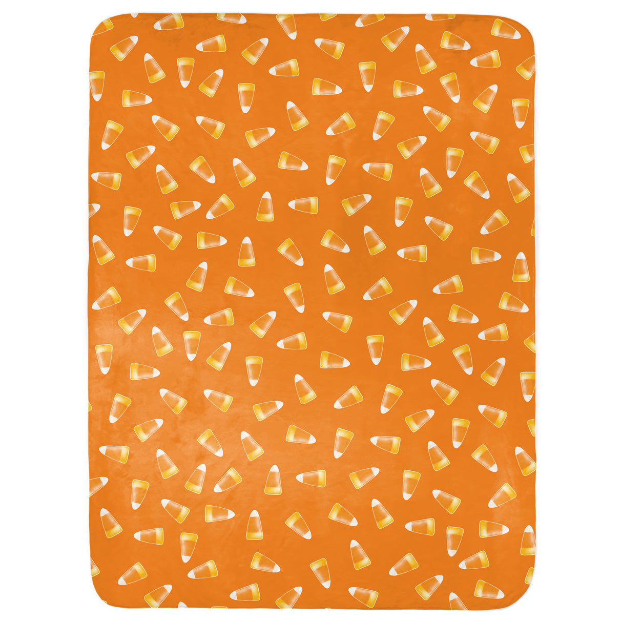 Candy Corn Throw Blanket