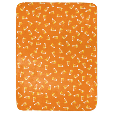 Candy Corn Throw Blanket