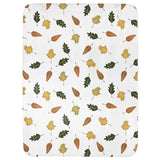 Fall Leaves Throw Blanket