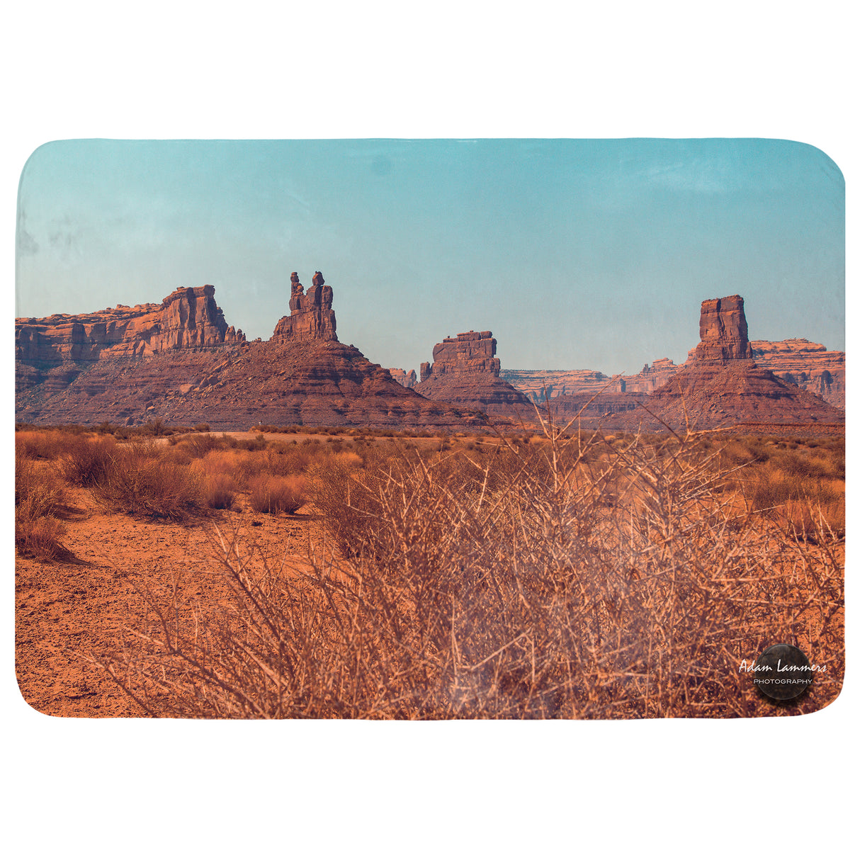 Valley of the Gods Throw Blanket