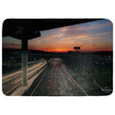 Highway Sunset Throw Blanket