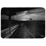 Highway Sunset Throw Blanket
