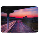 Highway Sunset Throw Blanket