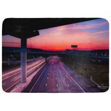 Highway Sunset Throw Blanket