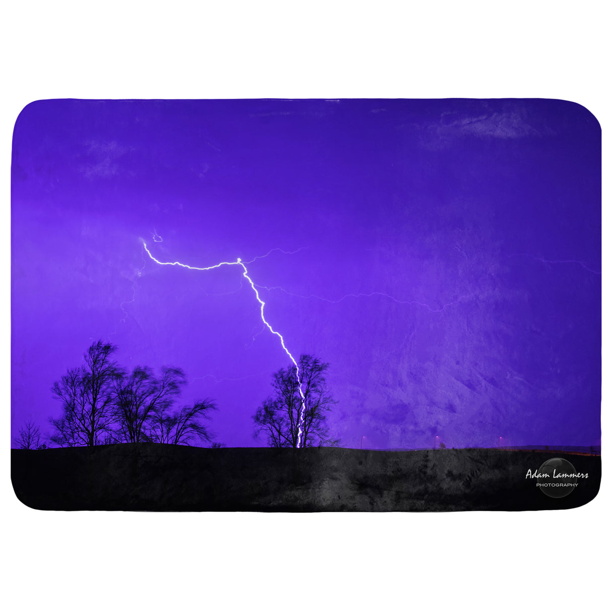 Lightning Throw Blanket
