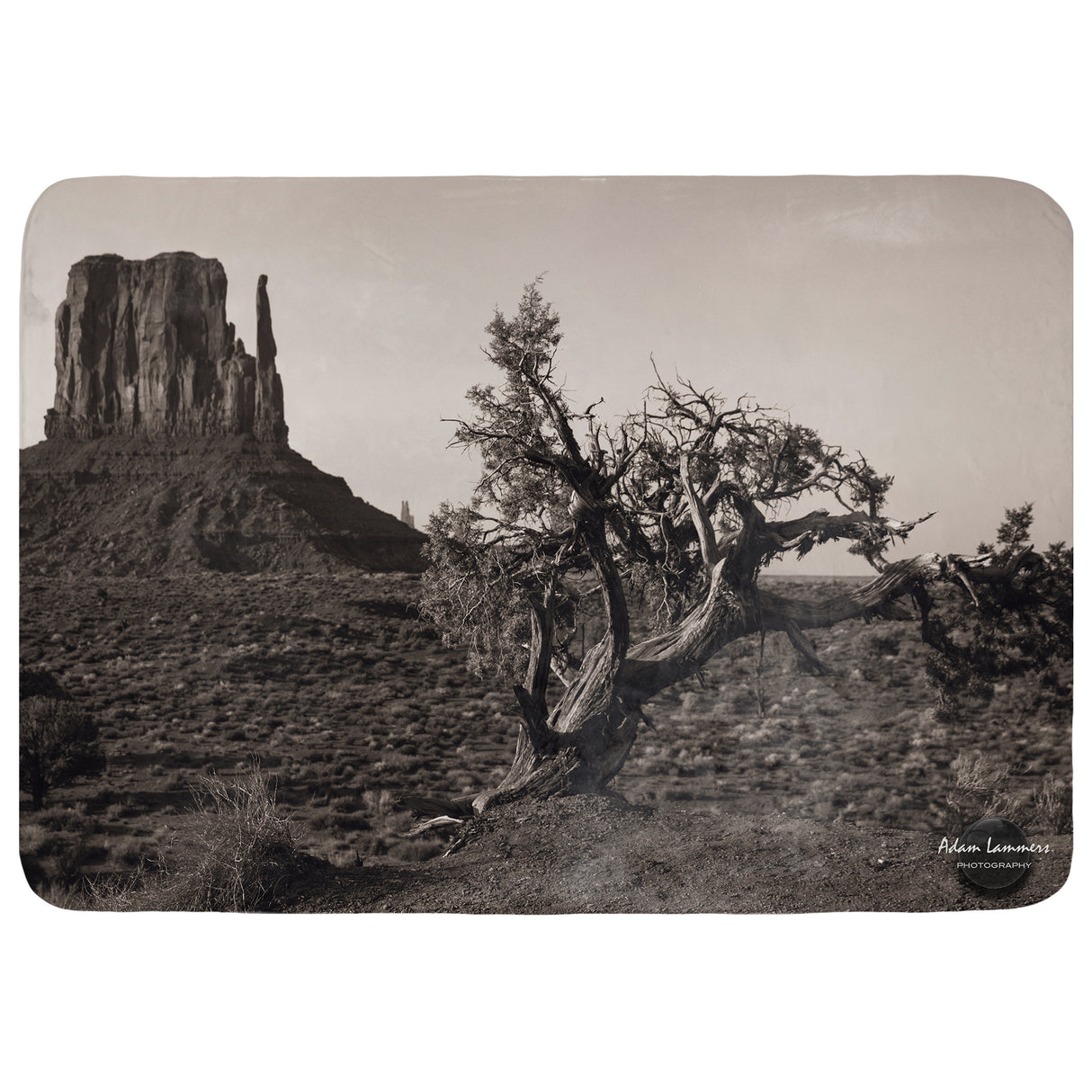 Monument Valley Throw Blanket