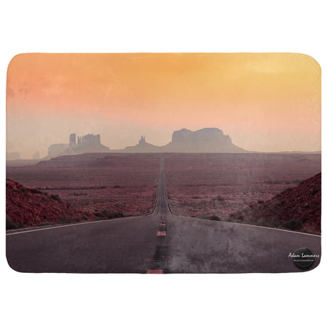 Monument Valley Throw Blanket
