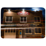 Rocky Mount Coca-Cola Bottling Co. Building Throw Blanket