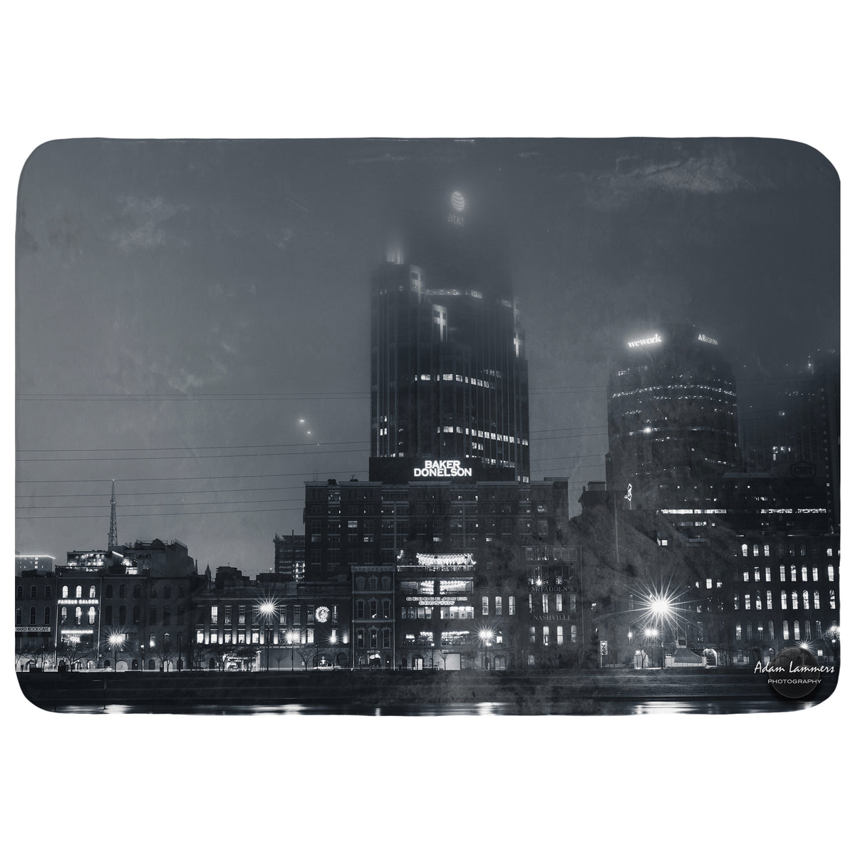 Nashville, Tennessee Throw Blanket